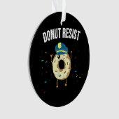 Donut Résistez À Mème Drôle Officier De Police Sou (devant)