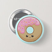 Donut Ronde Button 5,7 Cm (Voorkant /achterkant)