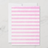 Donut Rose Et Lemonade Fancy Invitation Anniversai (Dos)