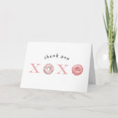 Donut rose XOXO Saint-Valentin merci (Devant)