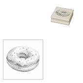 Donut Rubberstempel (Gestempeld)