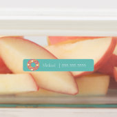 Donut School Class Lunch Naam Nummer Labels (Aangebracht)