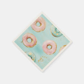 donut-servetten servet (Hoek)