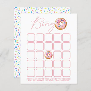 Donut Sprinkle Baby shower Bingo