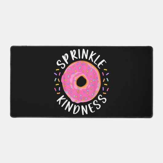 Donut Sprinkle Kindness Funny Girls Femmes Doughnu (Recto)