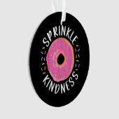 Donut Sprinkle Kindness Funny Girls Femmes Doughnu (devant)