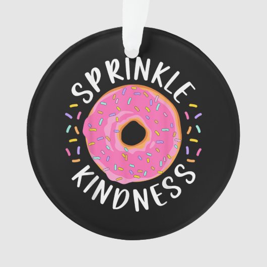 Donut Sprinkle Kindness Funny Girls Femmes Doughnu (devant)
