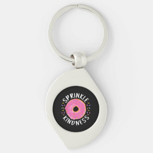 Donut Sprinkle Kindness Funny Girls Women Doughnut Sleutelhanger