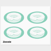 donut sprinkles ovale sticker (Vel)