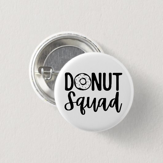 Donut Squad Ronde Button 3,2 Cm (Voorkant /achterkant)