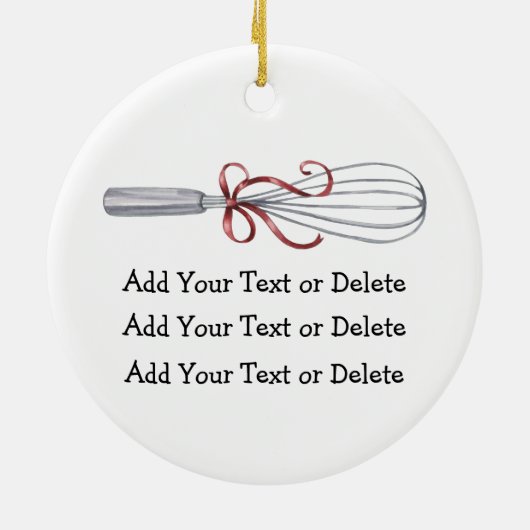 Donut - SRF Keramisch Ornament (Achterkant)