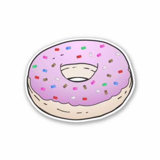 Donut Sticker (Voorkant)
