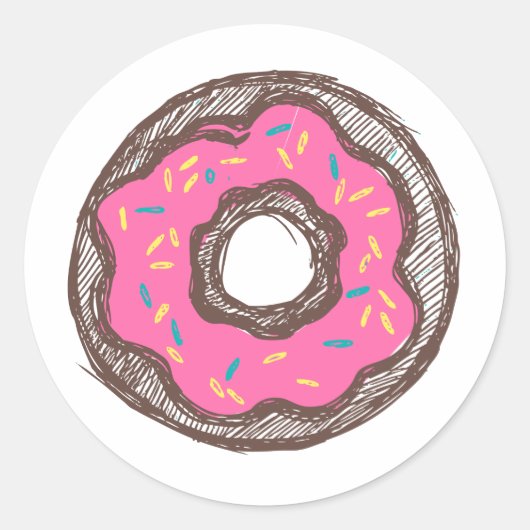 Donut Sticker (Voorkant)