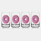 Donut storen blikvorm glas (Voorkant)