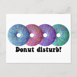 Donut storen briefkaart