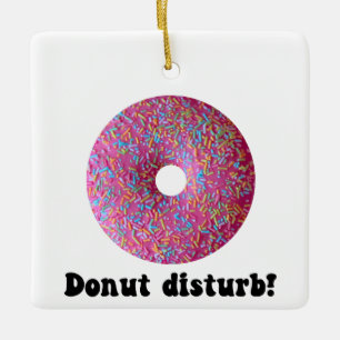 Donut storen keramisch ornament