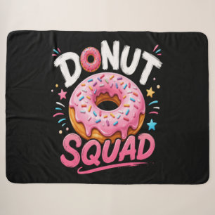 Donut Strooi Vriendelijkheid Grappig Sherpa Deken
