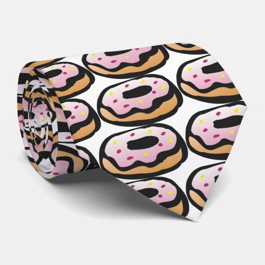 Donut Stropdas (Opgerold)