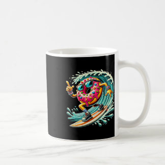 Donut Surfen Surfer Donut Liefhebber Surfboarder Koffiemok