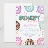 Donut Sweet Birthday Kaart (Voorkant / Achterkant)