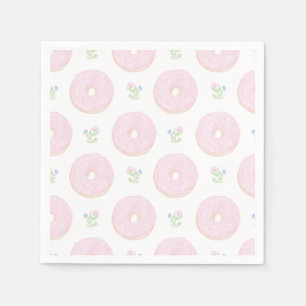 Donut Sweet Eerste Verjaardag Servet