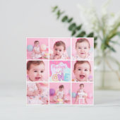 Donut Sweet One Invitation (Debout devant)