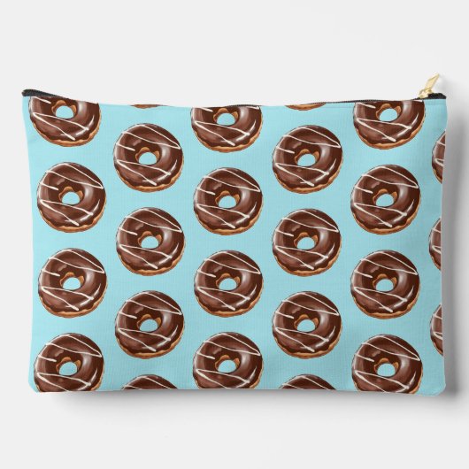 Donut Sweet Sprinkles Pattern Aangepaste naam Etui (Achterkant)