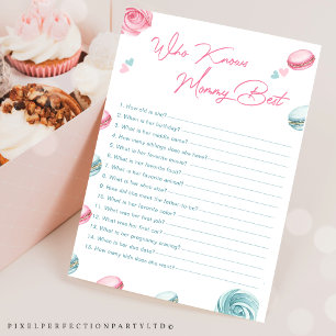 Donut Sweet Wie kent mama Beste Baby shower Kaart