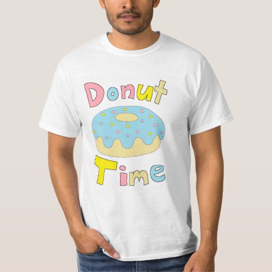 Donut Time T-shirt (Voorkant)