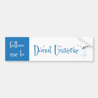 Donut Universe Bumpersticker