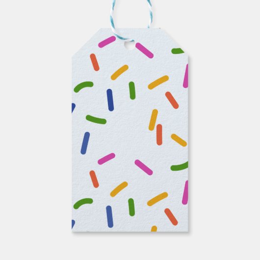 Donut valentine's day tag cadeaux étiquette (Dos)