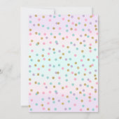 Donut Verjaardag Uitnodiging Donut Grow Up Party (Achterkant)