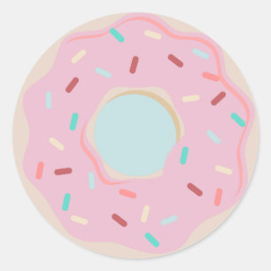 DONUT-viering BEDANKT stickers