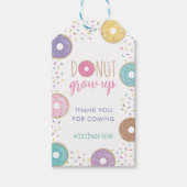 DONUT VOLWASSEN CADEAULABEL (Voorkant)