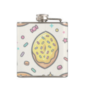 Donut Worry Fles Heupfles (Achterkant)
