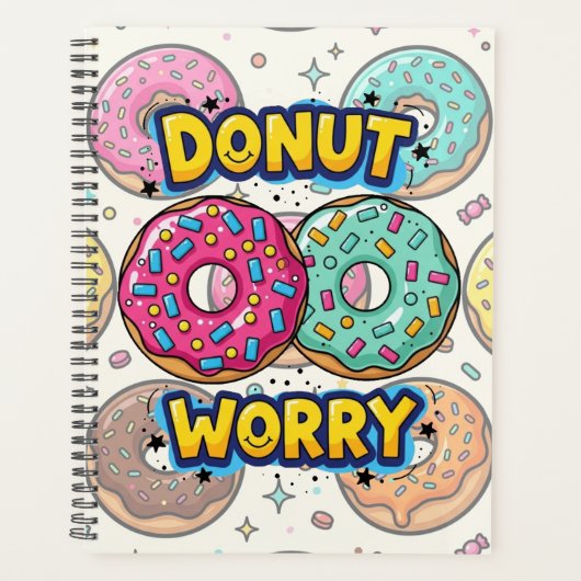 Donut Worry Planner (Voorkant)