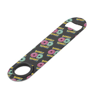 Donut Worry RVS Flesopener Speed Flessenopener