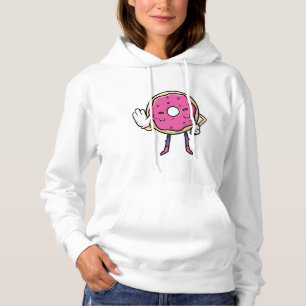 Donut zegt nee hoodie