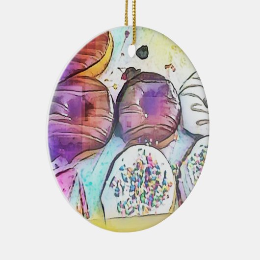 Donuts 12017 Ornament (Rechts)