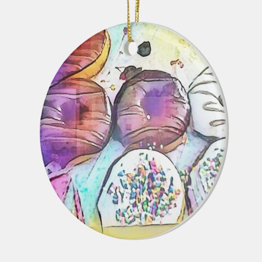 Donuts 12017 Ornament (Links)