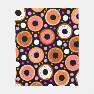 DONUTS 26 FLEECE DEKEN