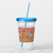 Donuts acryl drinkbeker (Achterkant)