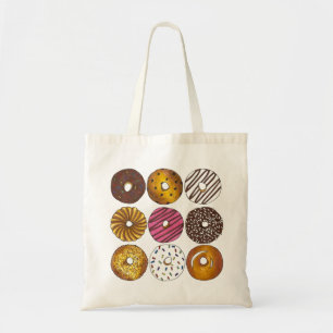 Donuts Asst. Doughnoten Breakfast Food Tas