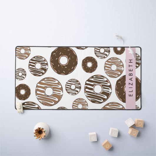 Donuts Au Chocolat, Donuts Au Caramel, Glace, Votr (Tableau pour enfants)