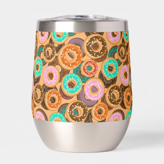 Donuts avec Motif d'arrosage (Avant)