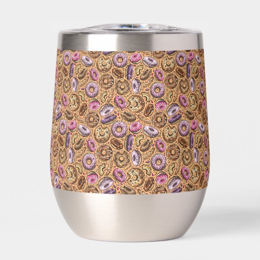 Donuts avec Motif d'arrosage (Avant)