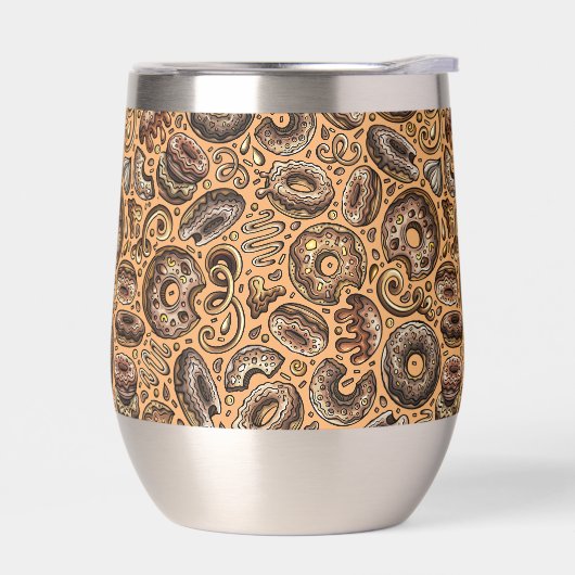 Donuts avec Motif d'arrosage (Gauche)