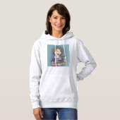 Donuts avec sweat - shirt à capuche d'arrosage (Devant entier)