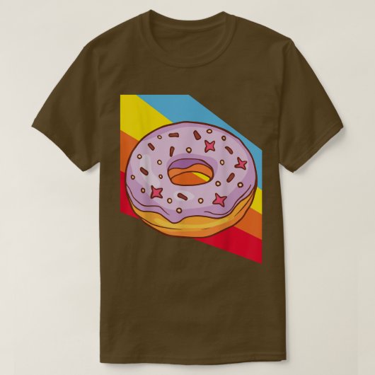 Donuts Bake Bakery Baker Cake Food Delicious Sweet T-shirt (Design voorkant)