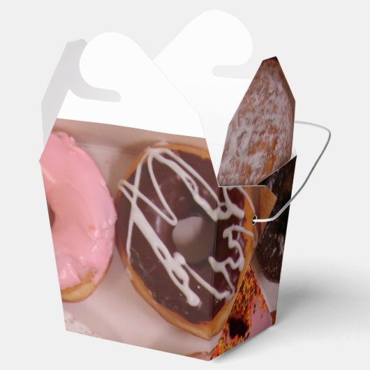 Donuts. Bedankdoosjes (Geopend)